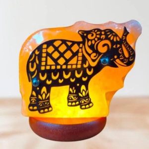 6 UNIDADES DE LAMPARA DE SAL ELEFANTE