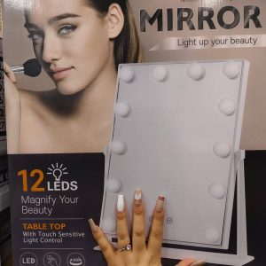 3 UNIDADES DE ESPEJO GRANDE CON LUZ LED