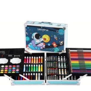6 UNIDADES DE MALETA LAPICES 145 PCS ASTRONAUTA