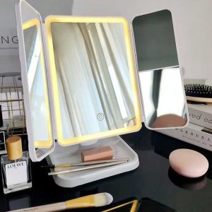 6 UNIDADES ESPEJO CON LUZ LED NUEVO DISEÑO