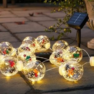 6 UNIDADES DE CASCADAS SOLAR 3MTS ESFERA
