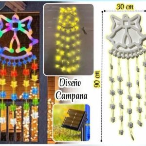 6 UNIDADES COLGANTE SOLAR CAMPANA SURTIDOS