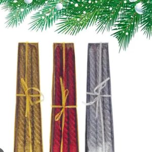 10 CAJAS VELAS NAVIDAD