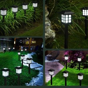10 SET ESTACAS 2PCS SOLARES