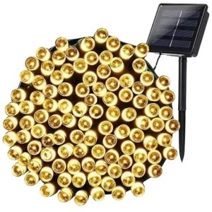 10 GIRNALDAS ARROZ SOLAR 20MTS AMARILLO