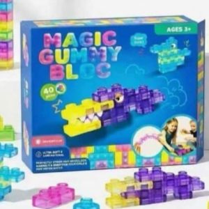 2 JUEGOS LEGOS GUMMY 40PCS