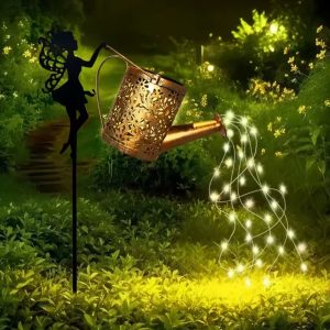 6 ESTACAS SOLARES REGADERAS CON ADAS