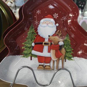10 UNIDADES BANDEJAS METALICA ARBOL NAVIDAD