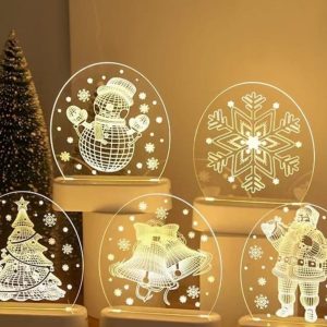 10 UNIDADES LÁMPARAS NAVIDAD