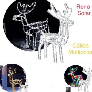 4 RENOS SOLARES 100CM AMARILLOS