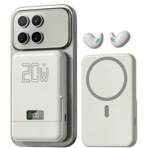 4 SET CARGADOR INALÁMBRICO+ AUDÍFONOS