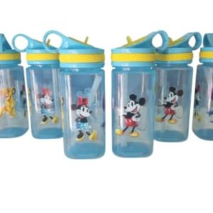 6 BOTELLAS CUADRADAS DISNEY