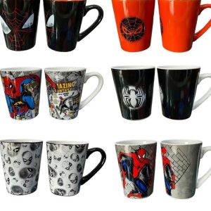 12 TAZAS SPIDER SURTIDOS