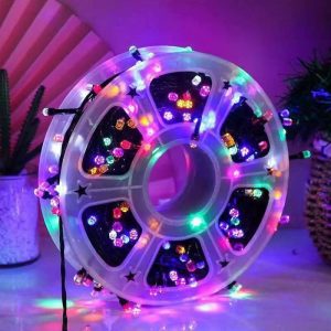 6 ROLLO LUZ SOLAR 50MTS MULTICOLOR