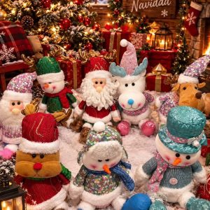 10 ADORNO NAVIDEÑO SURTIDOS
