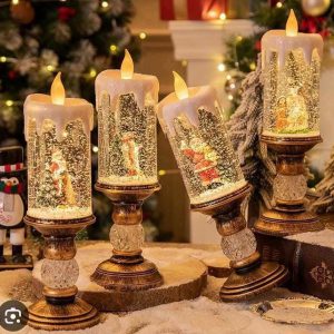 6 VELAS USB NAVIDEÑAS